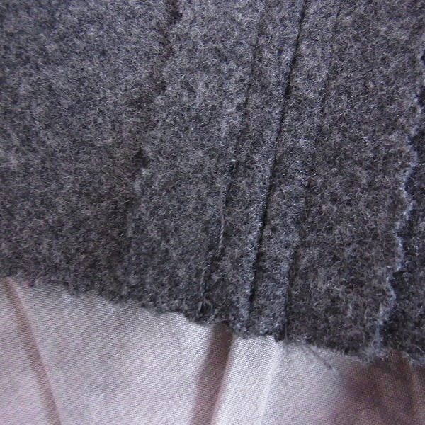 実際に弊社で買取させて頂いたKOLOR/カラー ウールカシミヤライトメルトンPコート11WCM-C03102/2の画像 5枚目