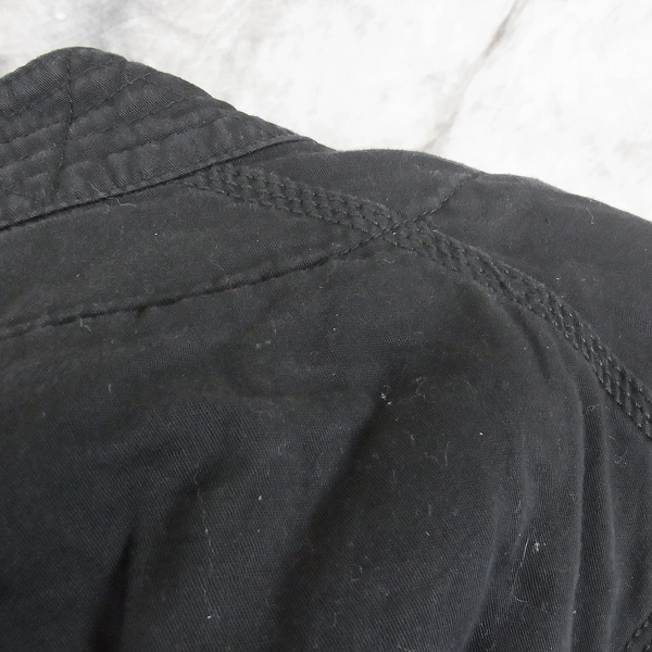 実際に弊社で買取させて頂いたBUFFALO BOBS/バッファローボブズ モッズコート ブラック/2の画像 8枚目