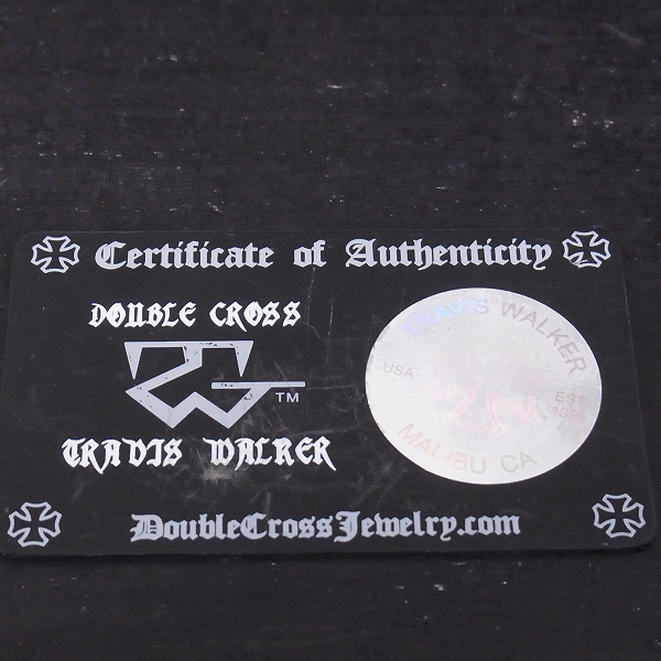 実際に弊社で買取させて頂いたTRAVIS WALKER/トラヴィスワーカー 80/100 ヘルメットスカルリングの画像 7枚目