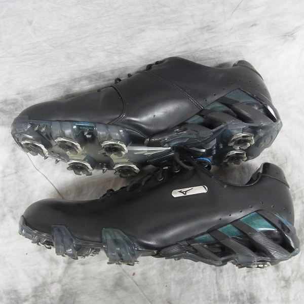 実際に弊社で買取させて頂いたMIZUNO/ミズノ ゴルフシューズ GENEM/ジェネム 001 45KP-03609 29cm ブラック 2Eの画像 3枚目