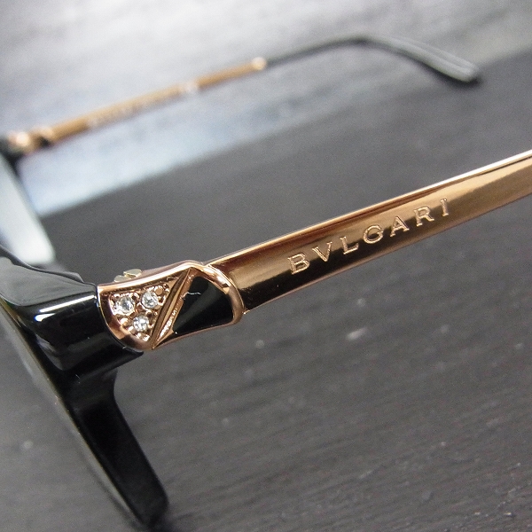 実際に弊社で買取させて頂いたBVLGARI/ブルガリ 眼鏡/メガネフレーム 4111-B-F 501の画像 4枚目