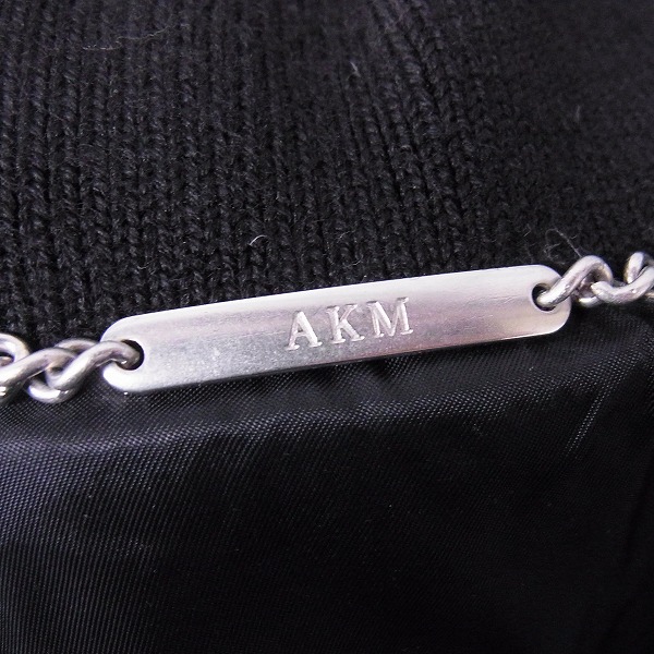 実際に弊社で買取させて頂いたAKM/エーケーエム ホワイトグース レイヤードダウンジャケット Sの画像 2枚目