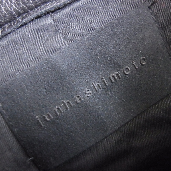 実際に弊社で買取させて頂いたjunhashimoto/ジュンハシモト レザージップアップライダース/LET015 WCF01/5の画像 2枚目