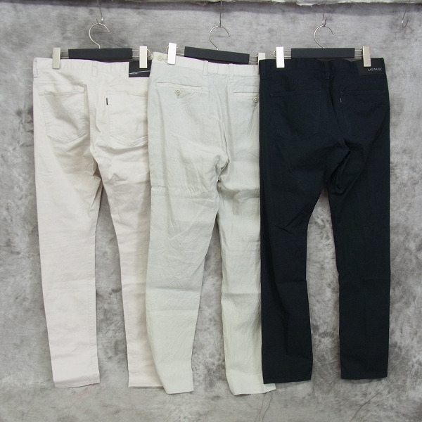 実際に弊社で買取させて頂いたLAD MUSICIAN/ラッドミュージシャン スラックス/チノパンツ 3点セットの画像 1枚目