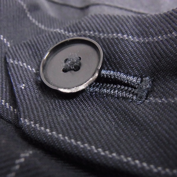 実際に弊社で買取させて頂いたEDIFICE/エディフィス ストライプ 2Bスーツ セットアップ/48の画像 7枚目