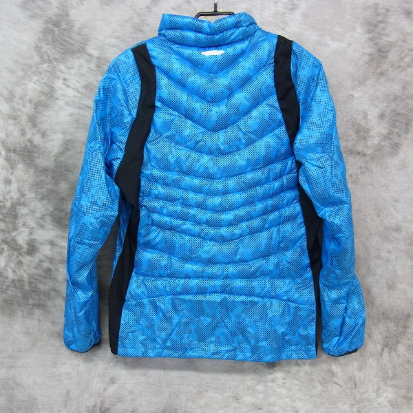 実際に弊社で買取させて頂いた【未使用】MIZUNO/ミズノ ゴルフウェア アウターダウンベスト ブルー/2XLの画像 1枚目