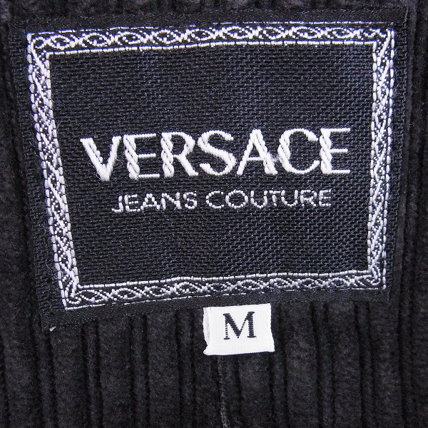 実際に弊社で買取させて頂いたVERSACE JEANS COUTURE/ヴェルサーチ ジーンズ クチュー  ロングジャケット/Mの画像 2枚目