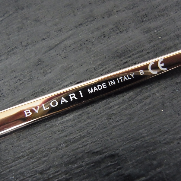 実際に弊社で買取させて頂いたBVLGARI/ブルガリ 眼鏡/メガネフレーム 4111-B-F 501の画像 2枚目