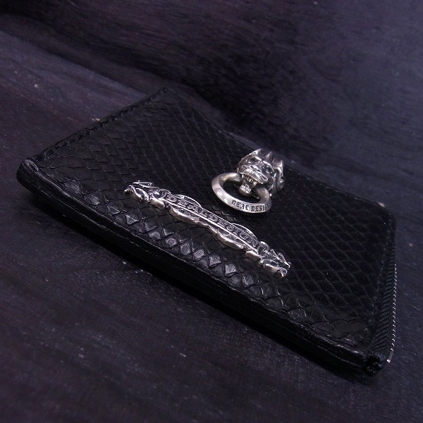 実際に弊社で買取させて頂いたDEAL DESIGN/ディールデザイン パイソン コインケースの画像 2枚目