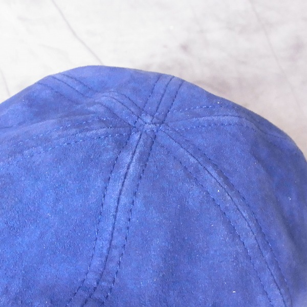 実際に弊社で買取させて頂いたChristian Dior SPORTS/クリスチャンディオールスポーツ スエード/スウェード キャップの画像 3枚目