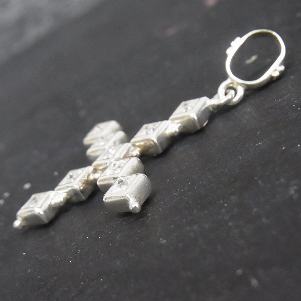 実際に弊社で買取させて頂いた【ギャラ付】Loree Rodkin/ローリーロドキン LOVE & HATE クロスペンダントの画像 3枚目