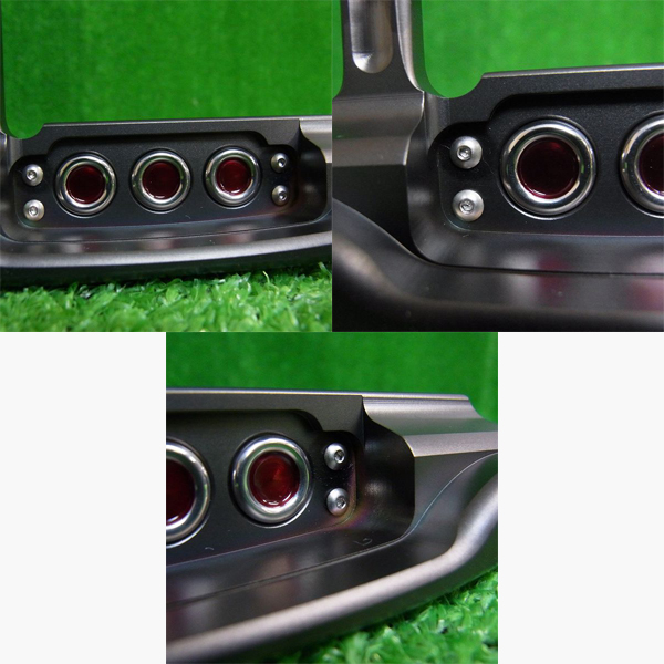 実際に弊社で買取させて頂いた★【証明書付】Scotty Cameron/Sキャメロン ツアーパター Concept1 SuperRat GSS INSERT ブラックミストフィニッシュの画像 4枚目