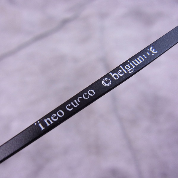 THEO/テオ CUCCO/クコ 眼鏡/アイウェア/メガネフレーム 黒×赤の買取