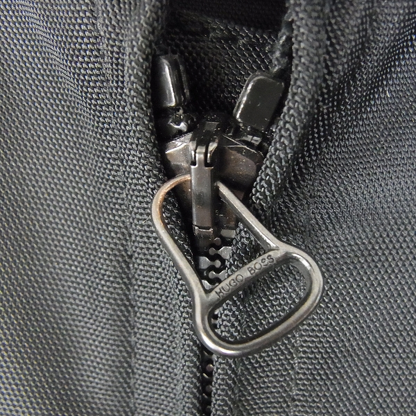 実際に弊社で買取させて頂いたHUGO BOSS/ヒューゴ ボス ナイロン ライダースジャケット/44の画像 2枚目