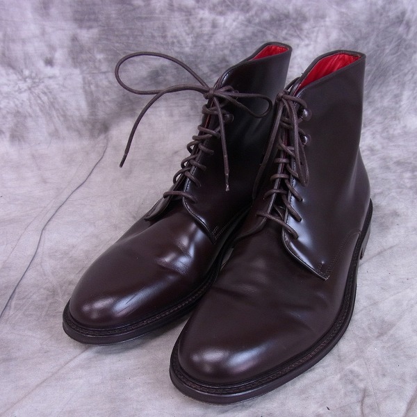 実際に弊社で買取させて頂いたHUGO BOSS/ヒューゴボス イタリア製 ハイカット/レザーブーツ 16055/42