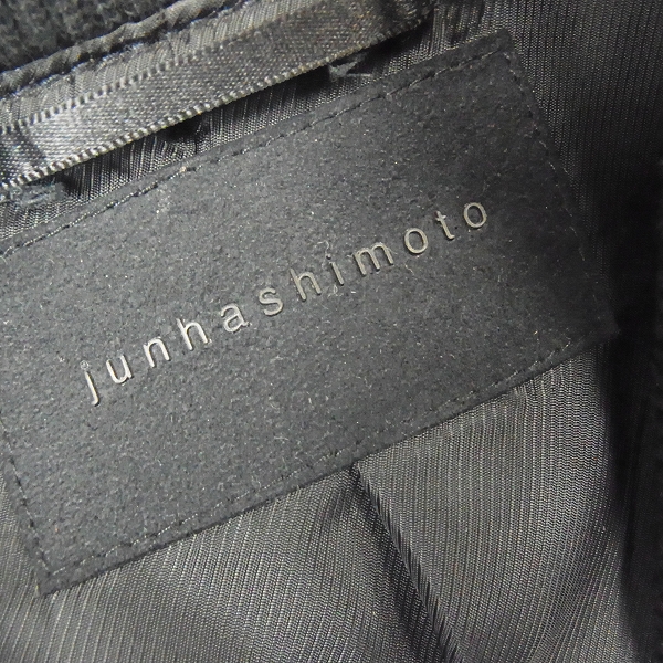 実際に弊社で買取させて頂いたjunhashimoto/ジュンハシモト 袖レザー 切替 MA-1 BLS004B04 /3の画像 2枚目