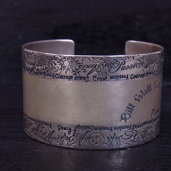 黒猫くろ太　ビルウォールレザー　BWL ワイドグラフィティバングル 黒猫くろ太 ビルウォールレザー BWL ワイドグラフィティバングル BWL