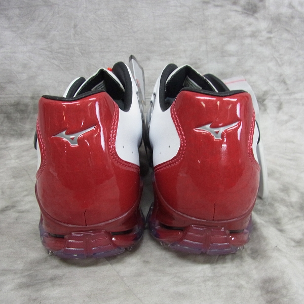 実際に弊社で買取させて頂いた【未使用】Mizuno/ミズノ ゴルフシューズ GENEM 006/ジェネム006 Boa 51GM160062 29cm ホワイト×レッドの画像 1枚目