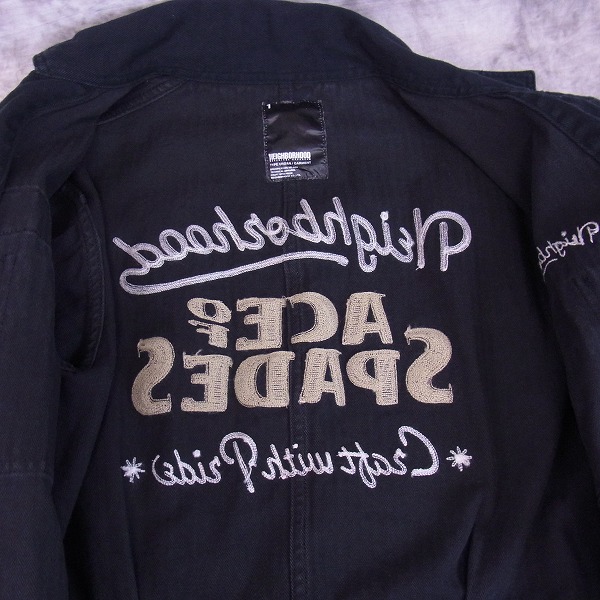 NEIGHBORHOOD/ネイバーフッド ACE OF SPADES ミリタリーシャツ