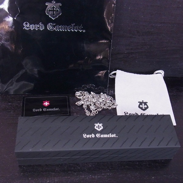 実際に弊社で買取させて頂いた【ギャラ付】Lord Camelot/ロードキャメロット デザインチェーン w/ガーネット LC-1017の画像 7枚目