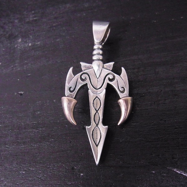 実際に弊社で買取させて頂いたLord Camelot/ロードキャメロット MA SVOXD GNTペンダント LC-151の画像 2枚目