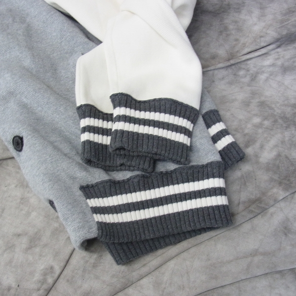 実際に弊社で買取させて頂いたEDIFICE/エディフィス 417/フォーワンセブン コットン リブ ブルゾン/Lの画像 6枚目