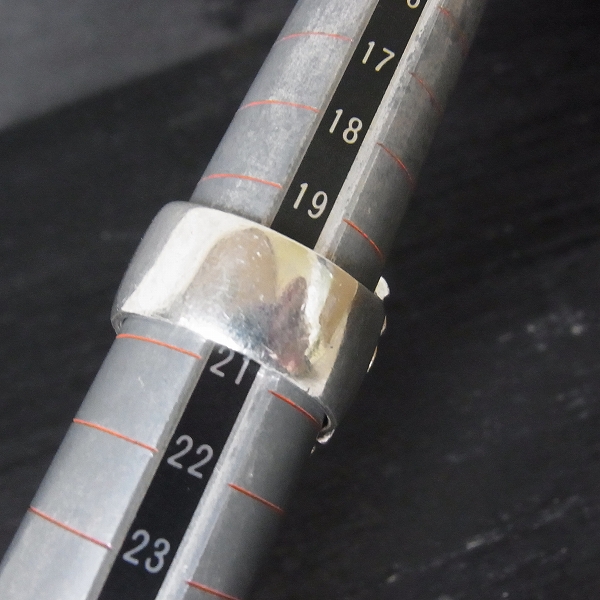 実際に弊社で買取させて頂いたCRAZY PIG/クレイジーピッグ スカラベリング 指輪/21号の画像 7枚目