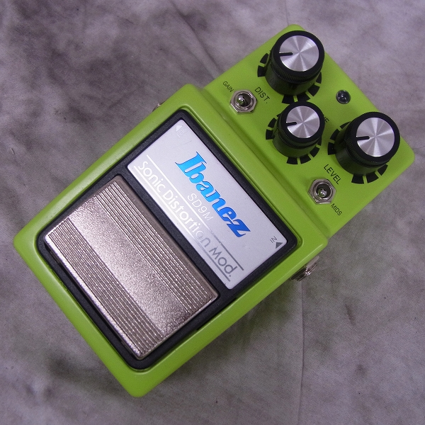 実際に弊社で買取させて頂いたIbanez アイバニーズ Sonic Distortion Mod. SD9M ディストーション/エフェクター