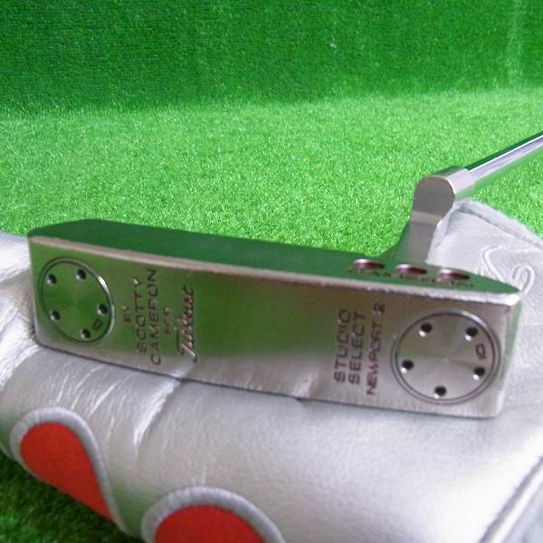 実際に弊社で買取させて頂いた★SCOTTY CAMERON/スコッティ・キャメロン パター Studio Select NEWPORT2/スタジオ・セレクト ニューポート2 Titleist