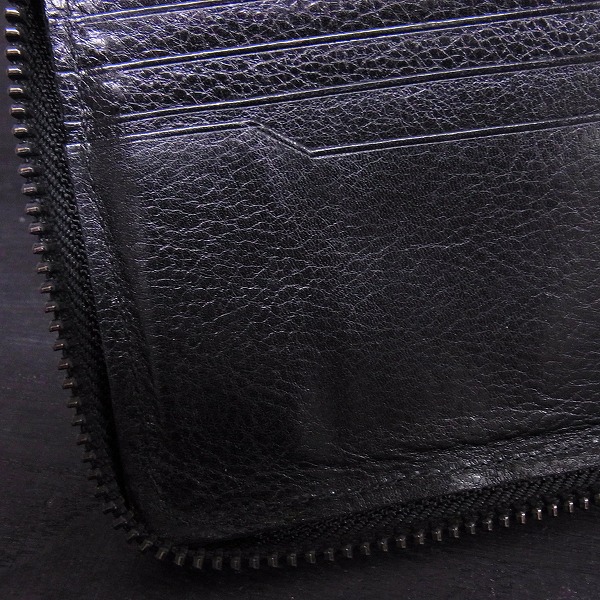 実際に弊社で買取させて頂いたDEAL DESIGN/ディール デザイン ラウンドジップスクエアレザーウォレットの画像 6枚目