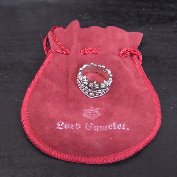 実際に弊社で買取させて頂いたLord Camelot/ロードキャメロット クラウン リング LC-661/19号の画像 7枚目