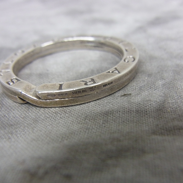 実際に弊社で買取させて頂いたBVLGARI/ブルガリ キーリング/キーチャーム SV925/スターリングの画像 2枚目