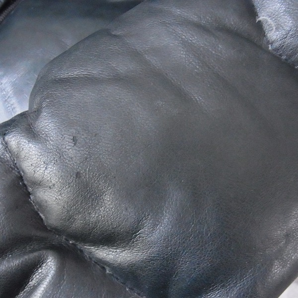 実際に弊社で買取させて頂いたdrestrip/ドレストリップ 鹿革/ディアスキン レザーダウンジャケット 1の画像 4枚目