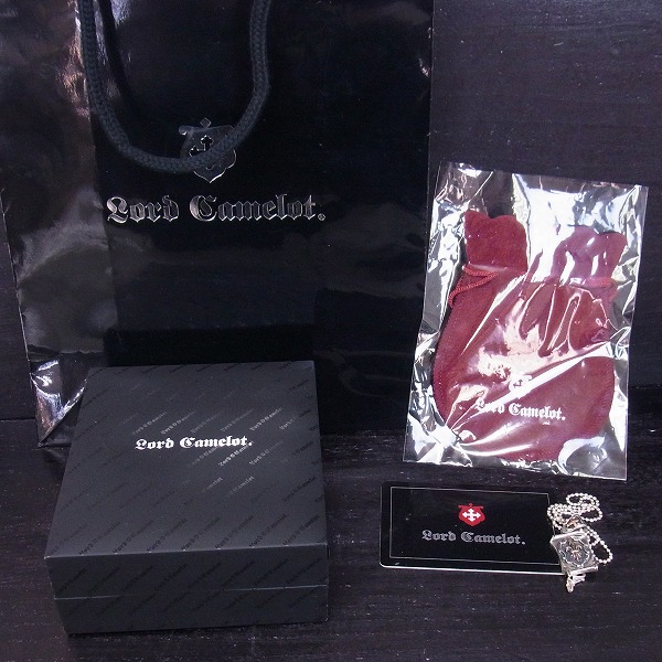 実際に弊社で買取させて頂いた【ギャラ付】Lord Camelot/ロードキャメロット フレア/百合 シールド ネックレス LC-283の画像 7枚目