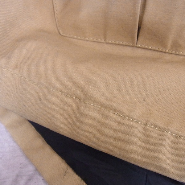 実際に弊社で買取させて頂いたARMANI JEANS/アルマーニジーンズ ライナー付き ミリタリー コート USA:XSの画像 5枚目