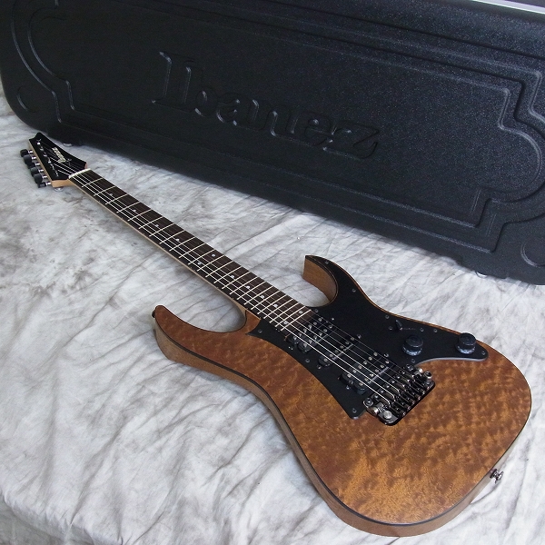 実際に弊社で買取させて頂いた★美品 Ibanez/アイバニーズ Prestige RGV3750BD-OL エレキギター ハードケース付