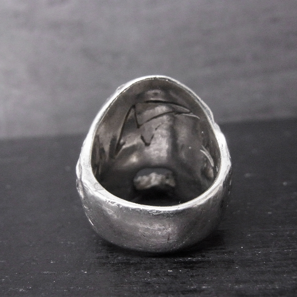 実際に弊社で買取させて頂いたCRAZY PIG DESIGNS/クレイジーピッグ PLAGUE RING/プレイグ リング 18号の画像 3枚目