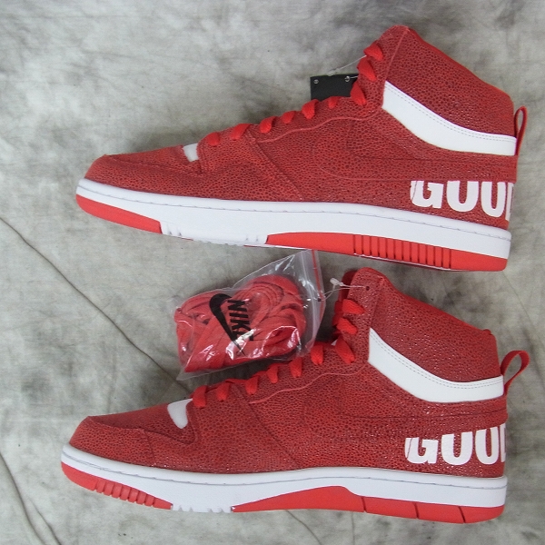 実際に弊社で買取させて頂いた【未使用】NIKE×GOODENOUGH×FRAGMENT/ナイキ×グッドイナフ×フラグメント コートフォース SP/814913-661/28の画像 3枚目