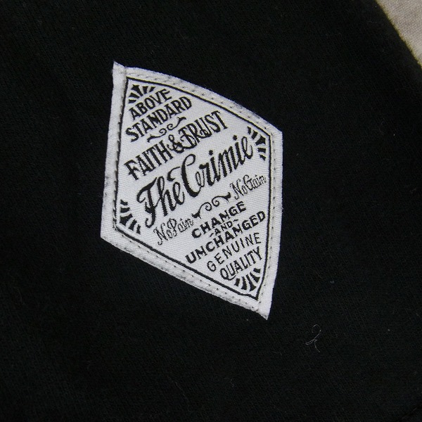 実際に弊社で買取させて頂いたTHE CRIMIE/クライミー GOODLUCK GODBLESS スカルマリア Tシャツ Mの画像 3枚目