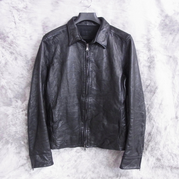 実際に弊社で買取させて頂いたjunhashimoto/ジュンハシモト レザージップアップライダース/LET015 WCF01/5