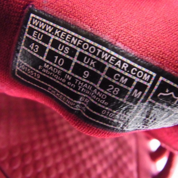 実際に弊社で買取させて頂いたkeen/キーン UNEEK O2/ユニークオーツー/オープンエアスニーカー 1015519/28の画像 5枚目