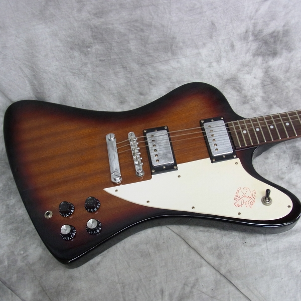 実際に弊社で買取させて頂いた★Epiphone/エピフォン FIREBIRD STUDIO/ファイヤーバード スタジオ エレキギター サンバーストの画像 4枚目