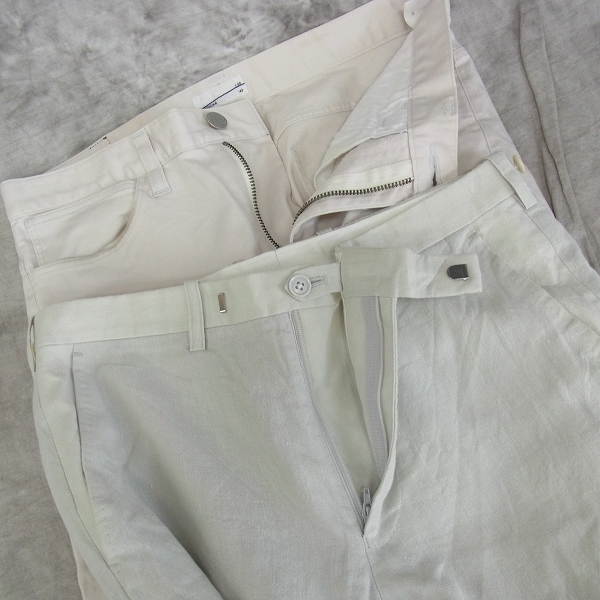 実際に弊社で買取させて頂いたLAD MUSICIAN/ラッドミュージシャン スラックス/チノパンツ 3点セットの画像 4枚目