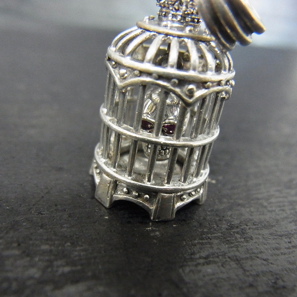 ジャスティンデイビス クラウンスカルルビー JUSTINDAVIS ペンダント