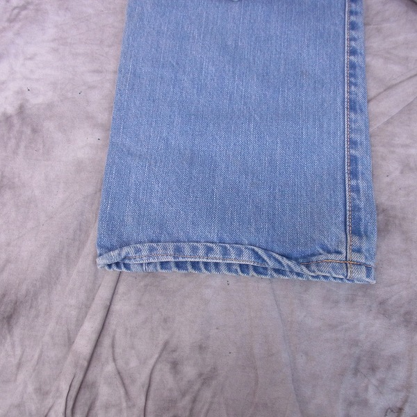 実際に弊社で買取させて頂いたBLUE BLUE/ブルーブルー インディゴ/パッチワーク/ウォッシュ加工 デニムパンツ 34の画像 7枚目