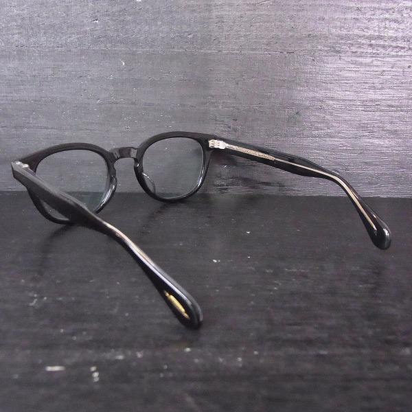 実際に弊社で買取させて頂いたOLIVER PEOPLES/オリバーピープルズ 黒縁 メガネフレーム SHELDRAKE-J BKGの画像 1枚目