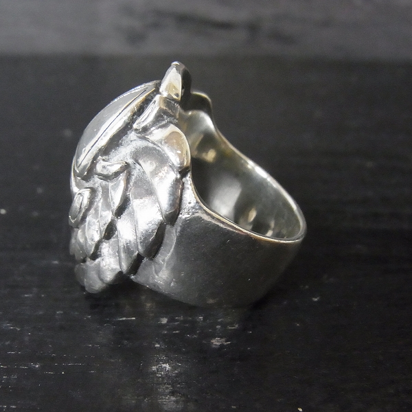 実際に弊社で買取させて頂いたCRAZY PIG/クレイジーピッグ スカラベリング 指輪/21号の画像 2枚目