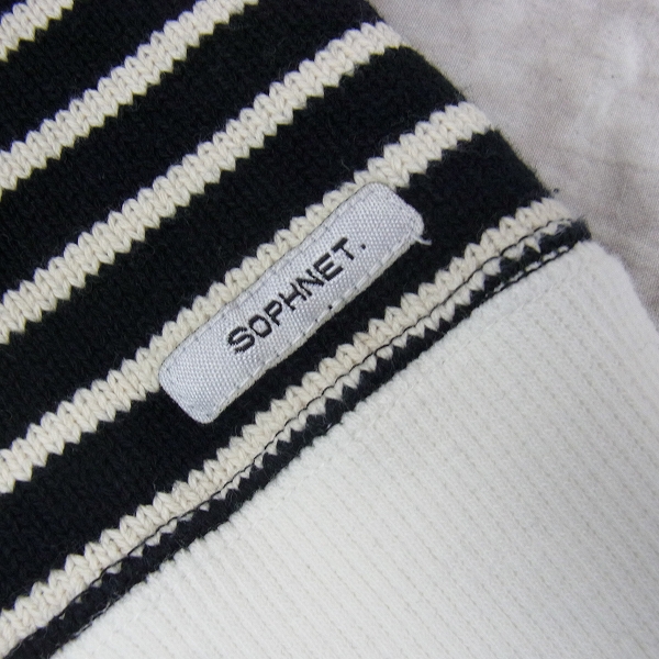 実際に弊社で買取させて頂いたSOPHNET./ソフネット CAMOUFLAGE PANEL BORDER CREW NECK SWEAT/SOPH-167098/Sの画像 6枚目