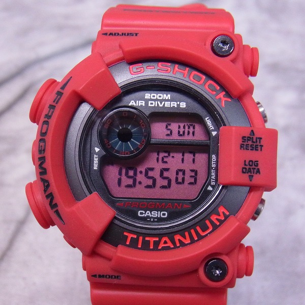 G-SHOCK/Gショック フロッグマン 2000 赤潜水蛙 DW-8200NT2-4JR