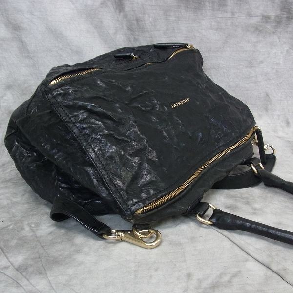 実際に弊社で買取させて頂いたGIVENCHY/ジバンシー PANDORA/パンドラ  シワ加工 ショルダーバッグ 2WAY/ラージの画像 3枚目